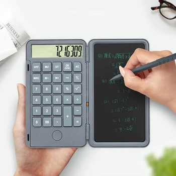 Összecsukható kézírás számológép Tanulás Üzleti iroda hordozható kijelző számológéphez Összecsukható LCD írópad számológép 4