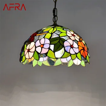 AFRA Tiffany függőlámpa Modern LED lámpa Kreatív lámpatestek dekoratív otthoni étkezőbe