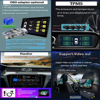 Android 13 Toyota Corolla E120 BYD F3 2007 - 2011 autórádió sztereó multimédia videó lejátszó navigáció GPS vezeték nélküli Carplay 3