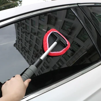 Ablakkaparó ködeltávolító teleszkópos ablaküveg tisztító autó ablaktisztító autó szélvédő tisztító kefe 3