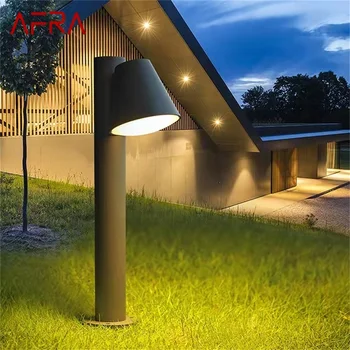 AFRA Nordic Modern kültéri fűlámpa lámpa fény LED vízálló otthon a Villa Path Garden számára