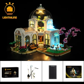 LIGHTAILING LED fénykészlet 41757 botanikus kert építőelem-készlethez (NEM tartalmazza a modellt) Ajándék a tégla szerelmeseinek