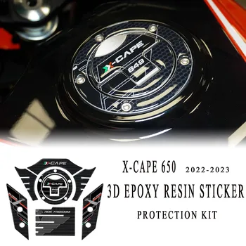 X cape 650 2023 motorkerékpár 3D epoxigyanta matrica védőkészlet Moto Morini X-CAPE 650 2022 2023 számára