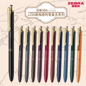 1db SARASA vintage gél toll JJ56 retro színes tinta fém korlátozott tolltartó aláírás toll irodai iskolai kellékek 3