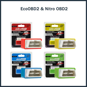 Eco OBD2 & Nitro OBD2 benzindugó és hajtásteljesítmény benzinhez Eco OBD2 ECU chip tuning doboz 15% üzemanyag-megtakarítás Több energia