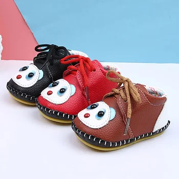 Új baba sétacipő Puha talpú baba egyszemélyes cipő Beltéri és kültéri séta fiúknak és lányoknak Csecsemőcipő