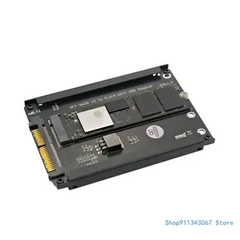 SFF-8639 NVME U.2 - M.2 M Key SSD adapter támogatása 2230 2242 2260 2280 M.2 SSD Csepp szállítás