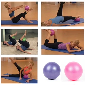 25cm jóga labda edzés edzőterem fitnesz Pilates labda egyensúly jóga core labda edzés beltéri kis labda 4