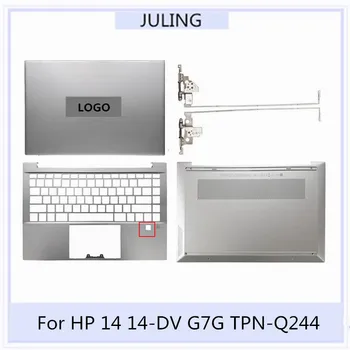 HP Pavilion 14 14-DV G7G TPN-Q244 laptophoz Felső tok Hátsó LCD hátlap Csuklótámasz Felső fedél Alsó ház Tok zsanérok