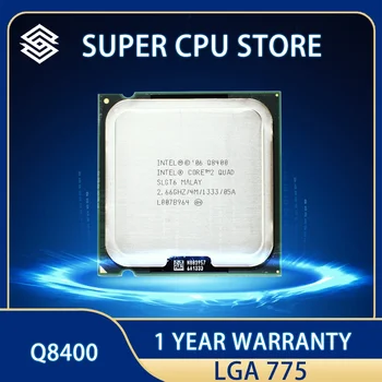 100% működő Core 2 Quad Q8400 processzor CPU 2.66GHz 4MB 1333MHz Socket 775