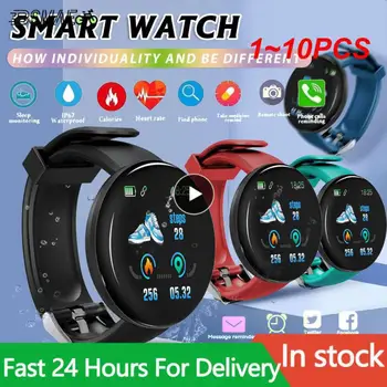 1 ~ 10PCS Smart Watch kerek vérnyomásmérő pulzusmérő férfi fitneszkövető SmartWatch Android IOS női sport elektron