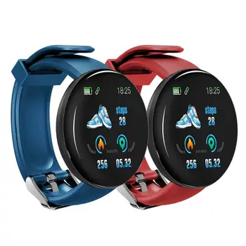 1 ~ 10PCS Smart Watch kerek vérnyomásmérő pulzusmérő férfi fitneszkövető SmartWatch Android IOS női sport elektron 2
