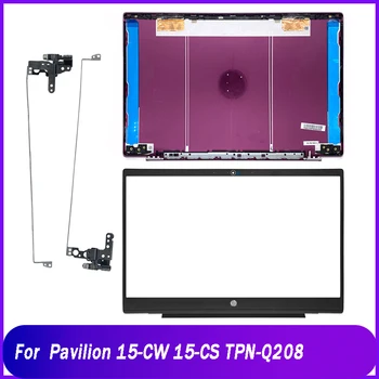 ÚJ hátsó fedél HP Pavilion 15-CW 15-CS TPN-Q208 sorozatú laptophoz LCD hátlap Első keret zsanérok Felső képernyő Rose Red A B héj