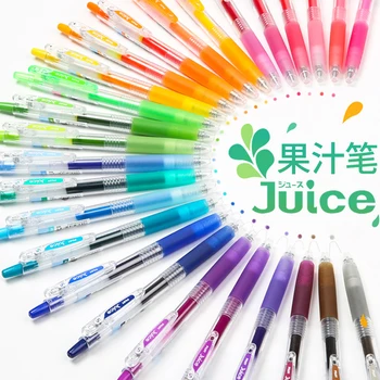 1 db PILOT gyümölcslé préselő gél toll LJU-10EF 0,5mm Szép cukorka színek 24 normál színes írás írószer rajz kézikönyv