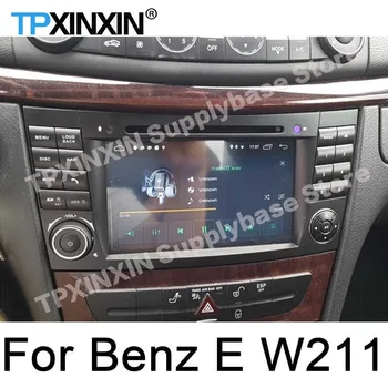  autórádió Coche Bluetooth Android Benzhez E-osztály W211 E200 E220 E300 E350 GPS Navi autóipari multimédiás sztereó vevő 1