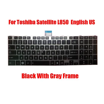 angol amerikai laptop billentyűzet Toshiba műholdhoz L850 L850D L855 L855D L870 L870D MP-11B53US-698 MP-11B63US6698