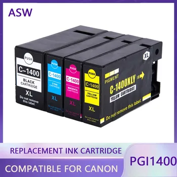 ASW PGI-1400XL kompatibilis tintapatron Canon MAXIFY MB2340 MB2040 MB2140 MB2740 nyomtatókhoz Teljes tintás PGI 1400 PGI1400 XL