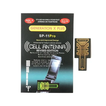 1db hordozható mobiltelefon jel matricák Telefonos jeljavító SP4 hálózati jelerősítő Signal SP4 javító matrica 0