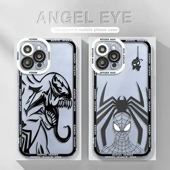 Marvel Spiderman Venom telefontok Samsung Galaxy A72 A52 A73 A53 A51 A71 A13 A12 A21s A42 A32 Tiszta Funda