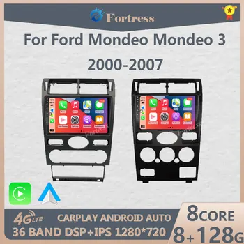 2din Android13 autórádió multimédia Carplay Auto GPS navigáció Ford Mondeo Mondeo 3 2000 2001 2002 2003 2004 2005 2006-2007