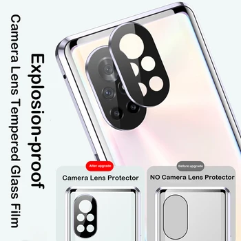 Phone Case Új 360°-os kétoldalas védőtok VIVO Y15A-hoz Y15C Y15S Y16 mágneses adszorpciós telefontok táska Telefon héj 4