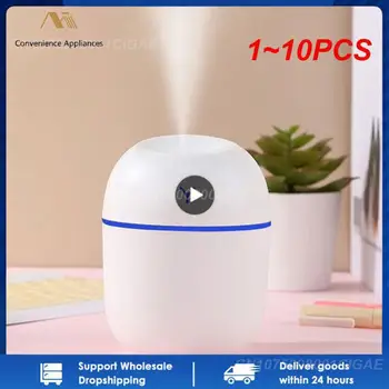 1 ~ 10PCS Mini hordozható ultrahangos levegő párásító illóolaj diffúzor USB köd készítő aromaterápiás párásítók otthoni használatra