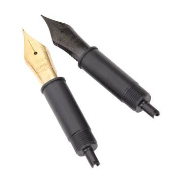 Eredeti No.24 tollhegy készlet minden kényes tollhoz Töltőtollak újhold tollakhoz speciális F EF0.38 kis művészeti F 0,5 mm-es hegyű írószer