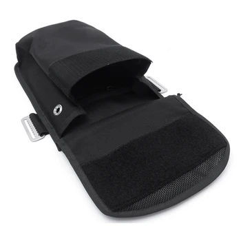 1 darab Műszaki búvár tároló táska fekete fém + szövet rögzíthető a lábhoz BCD állítható Swater Sport búvárfelszerelés 2