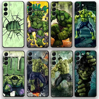 Hulk Iron Man telefontok Samsung Galaxy S23 S22 S21 S20 Ultra Plus S20 S21 FE S10 S10e S7 S8 S9 5G szilikon héjhoz