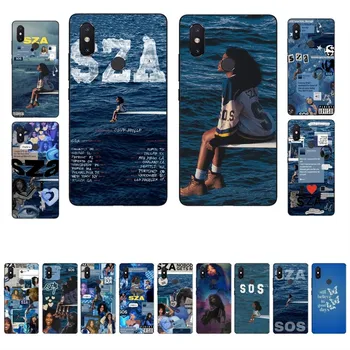 SZA SOS Albumok énekes Phone Case Xiaomi Mi 5X 8 9 10 11 12 lite pro 10T PocoX3pro PocoM3 Note 10 pro lite