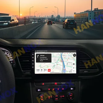 HANNOX Android autós multimédiás rádiólejátszó SEAT Leon MK3 GPS DVD támogatás Kormánykerék vezérlés