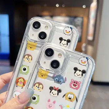 Micimackó Mickey egér Minnie Friends Anime telefontok iPhone 15-höz 14 13 12 11 Pro Max Xr Xs 7 8 14 Plus tok Aranyos tok 2