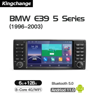 Kingchange autórádió multimédiás videó lejátszó BMW E53 E39 5 sorozat 1995-2005 sztereó GPS Wifi DSP Android navigáció Carplay
