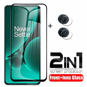 2in1 teljes fedelű edzett üveg tok OnePlus Nord CE3 képernyővédő fólia OnePlus Nord CE 3-hoz NordCE3 5G lencsevédő fólia